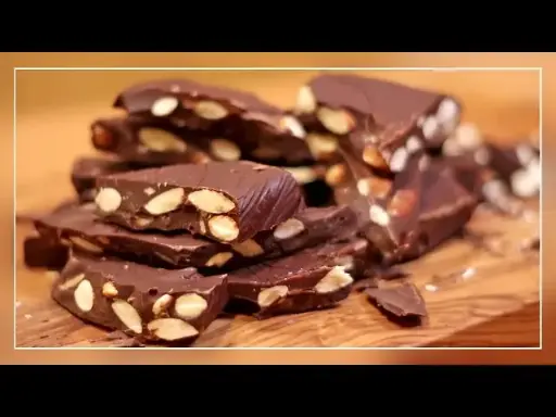 BARRA DE CACAO, STEVIA Y ALMENDRAS